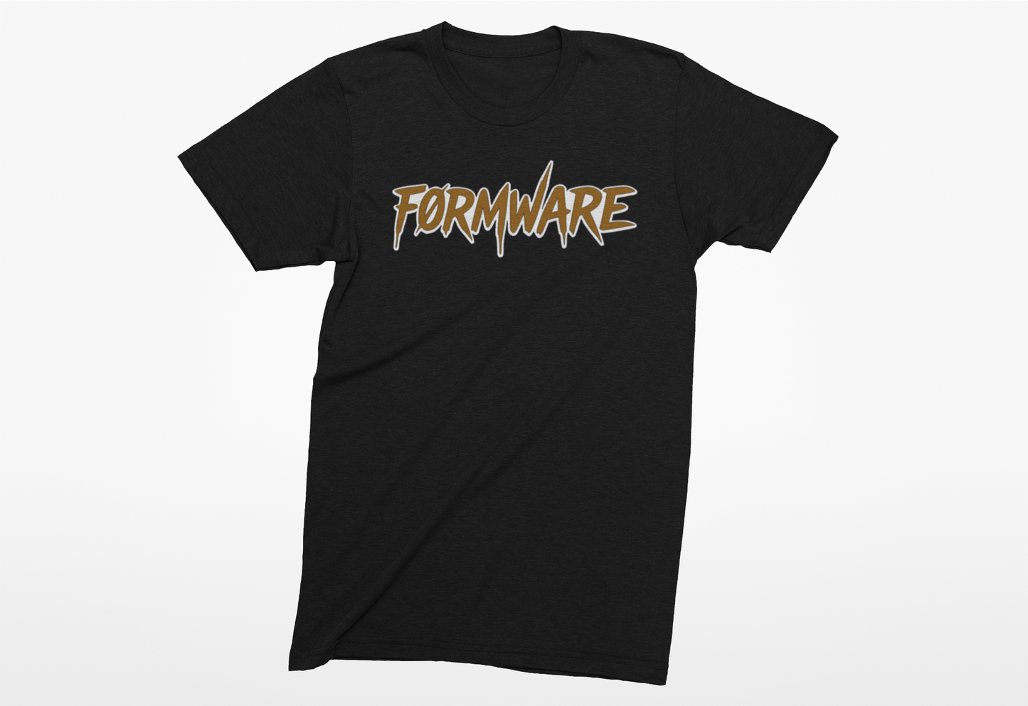 FORMWARE Logo T-shirt Red on White